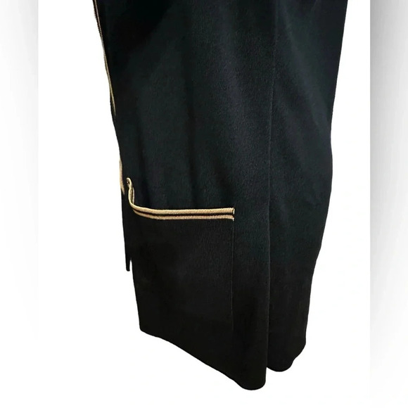 Misook black/brown front lining cardigan size XD - Picture 7 of 9